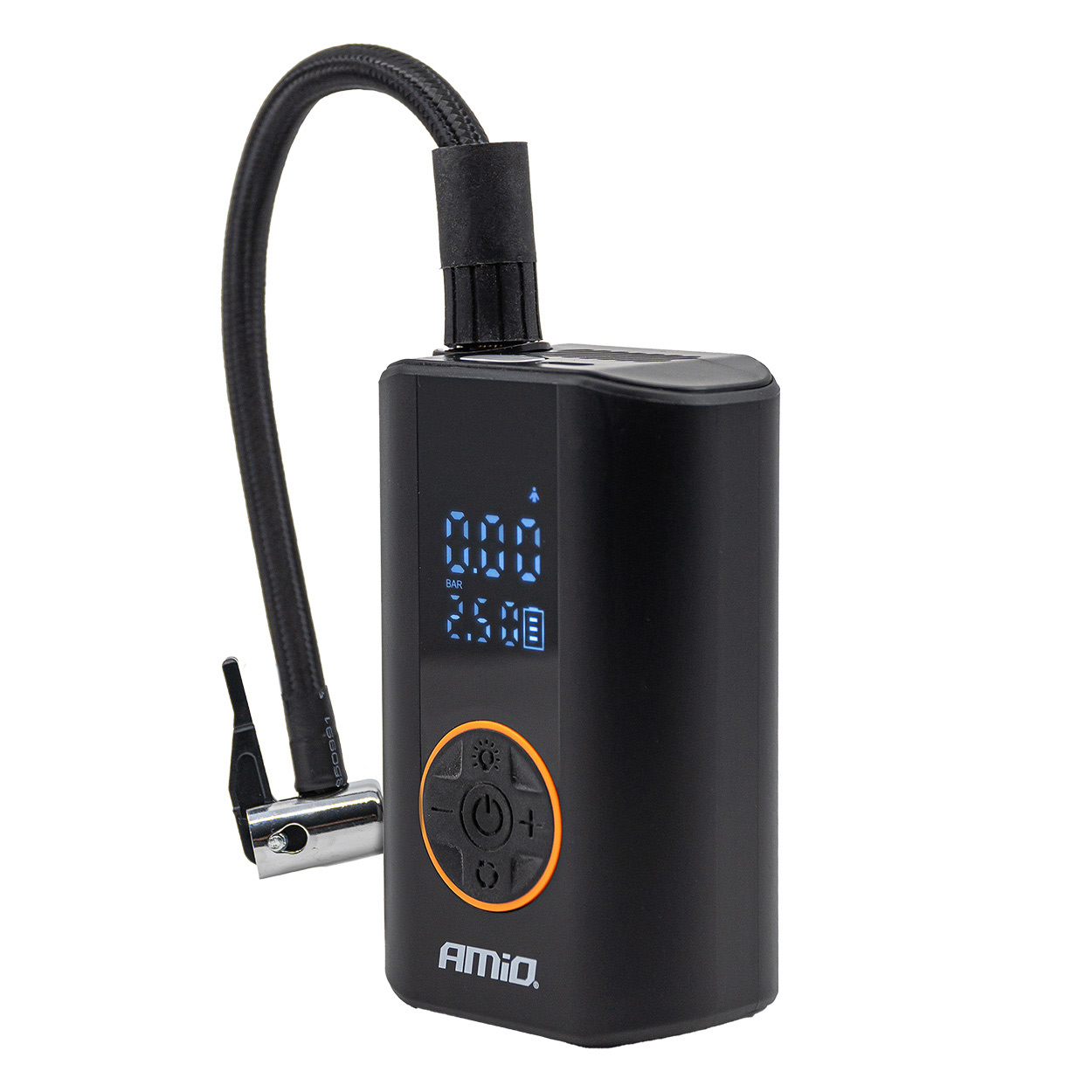 Pārnēsājams gaisa kompresors LED 40W USB-C ACOMP-25 AMIO-04414 Pārnēsājams gaisa kompresors LED 40W USB-C ACOMP-25 AMIO-04414