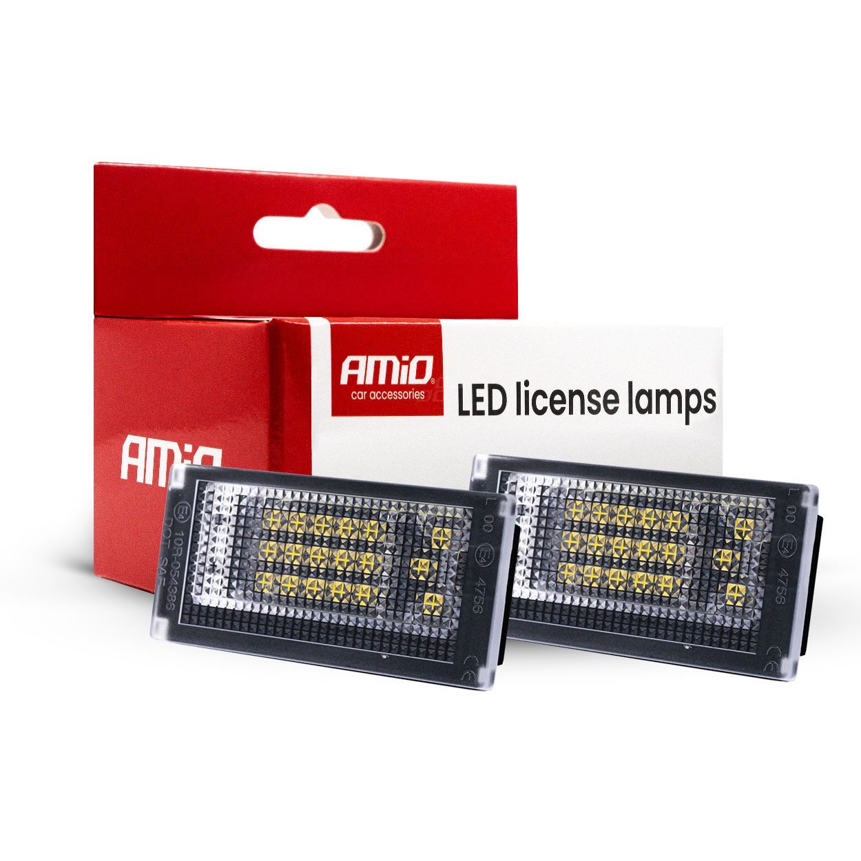 LED numura zīmes apgaismojums CLP14 MINI AMIO-04557 LED numura zīmes apgaismojums CLP14 MINI AMIO-04557