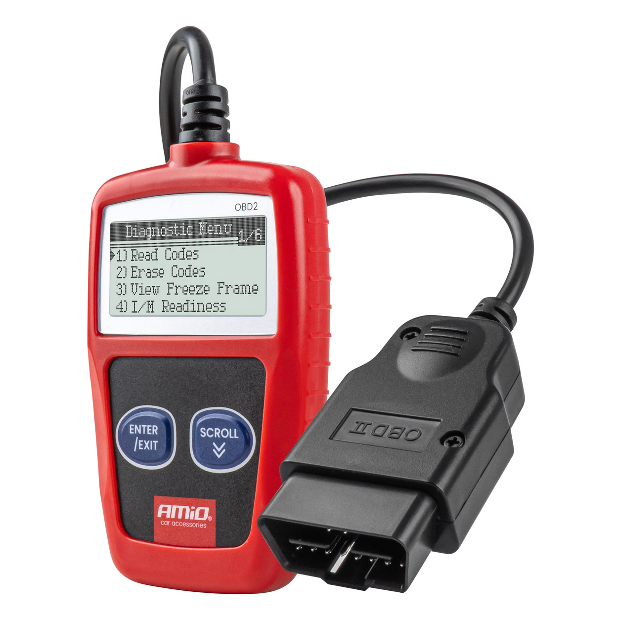 OBD2 diagnostikas skeneris AMIO-04729 OBD2 diagnostikas skeneris AMIO-04729