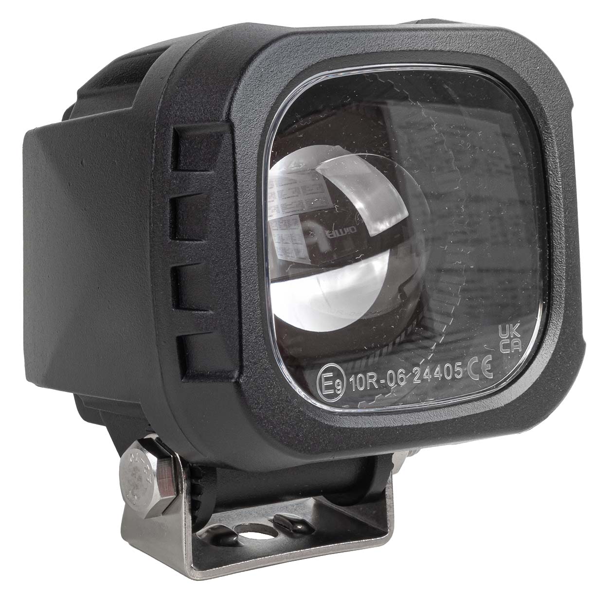 Zilas bultiņas tipa iekrāvēja lukturis 15 W 10–80 V AMIO-04866 Zilas bultiņas tipa iekrāvēja lukturis 15 W 10–80 V AMIO-04866