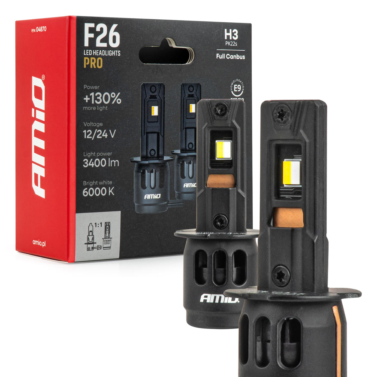 LED priekšējie lukturi F26 PRO sērija LumiTec LIMITED +130% DUO FULL CANBUS H3 12V 24V AMIO-04870 LED priekšējie lukturi F26 PRO sērija LumiTec LIMITED +130% DUO FULL CANBUS H3 12V 24V AMIO-04870
