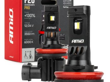 LED priekšējie lukturi, sērija F26 PRO, LumiTec LIMITED +130% DUO FULL CANBUS H8 H9 H11 H16 12V 24V AMIO-04873
