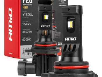 LED priekšējie lukturi, sērija F26 PRO, LumiTec LIMITED +130%, DUO FULL CANBUS HIR2 12V 24V, AMIO-04876
