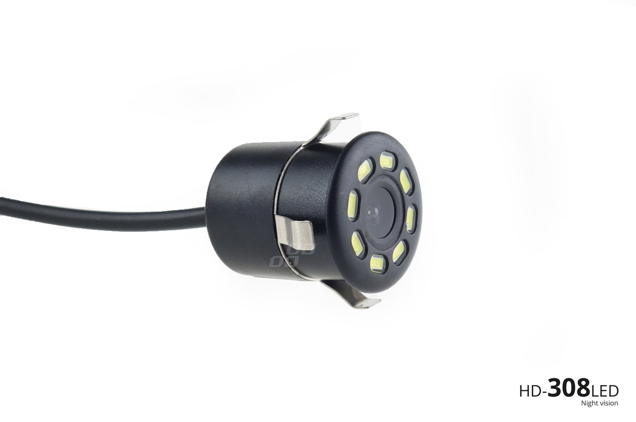 4 balti sensori TFT01 4,3 ar CAM-308 LED 18 mm nakts redzamības kameru AMIO-01557 4 balti sensori TFT01 4,3 ar CAM-308 LED 18 mm nakts redzamības kameru AMIO-01557 - Image 8