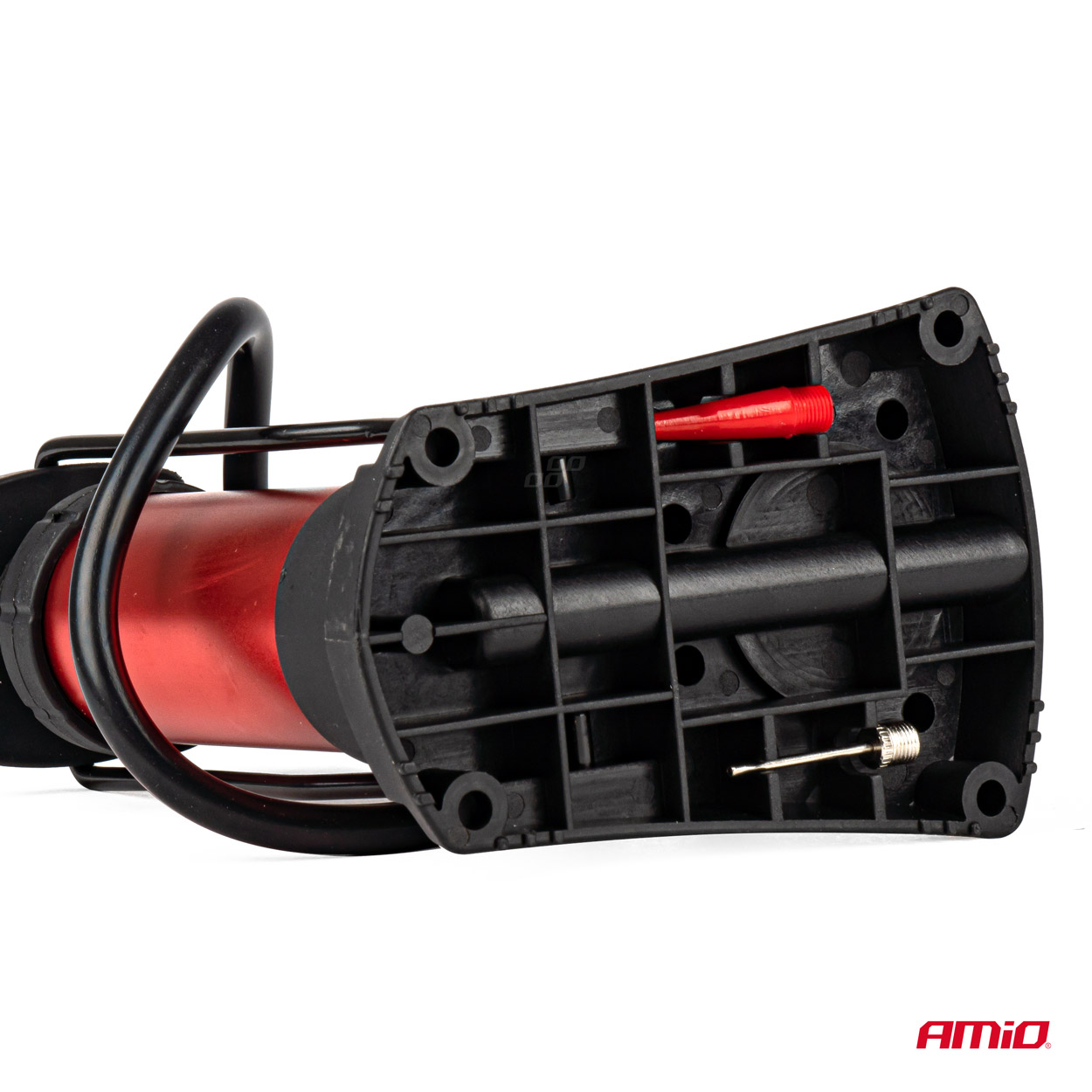 Augstspiediena mini kājas sūknis ar manometru PU03 AMIO-02147 Augstspiediena mini kājas sūknis ar manometru PU03 AMIO-02147 - Image 4