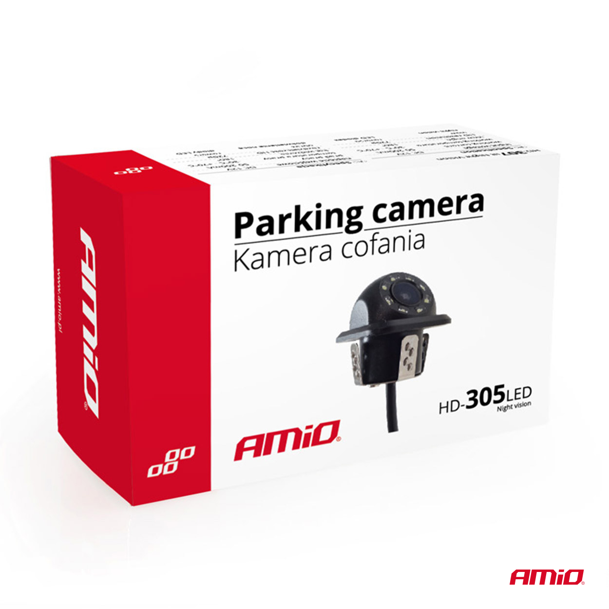 Atpakaļskata kamera HD-305 LED "Nakts redzamība" 18 mm AMIO-02165 Atpakaļskata kamera HD-305 LED "Nakts redzamība" 18 mm AMIO-02165 - Image 5