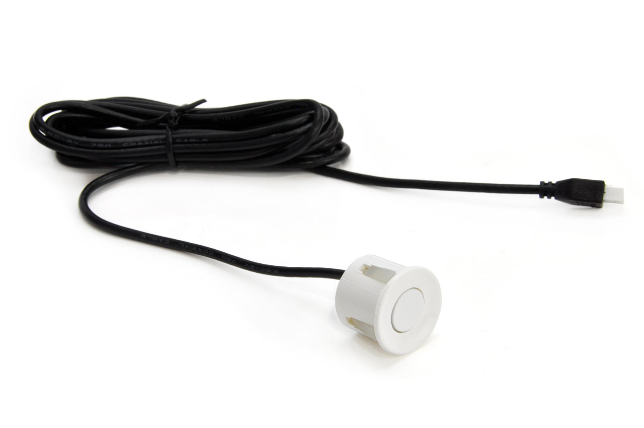 Parkošanās palīgsistēma TFT01 4,3" ar HD-307-IR 4 sensoriem, balta AMIO-02267 Parkošanās palīgsistēma TFT01 4,3" ar HD-307-IR 4 sensoriem, balta AMIO-02267 - Image 2