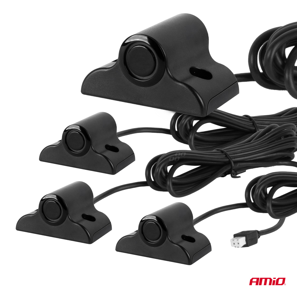 Parkošanās palīgsistēma LED 4 sensori melna 19 mm TRUCK AMIO-02279 Parkošanās palīgsistēma LED 4 sensori melna 19 mm TRUCK AMIO-02279 - Image 4