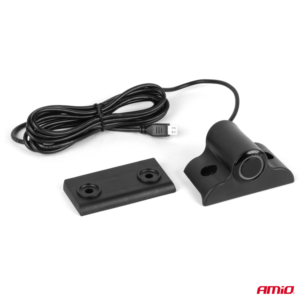 Parkošanās palīgsistēma LED-GRAF 4 sensori melna TRUCK 19mm AMIO-02280 Parkošanās palīgsistēma LED-GRAF 4 sensori melna TRUCK 19mm AMIO-02280 - Image 6