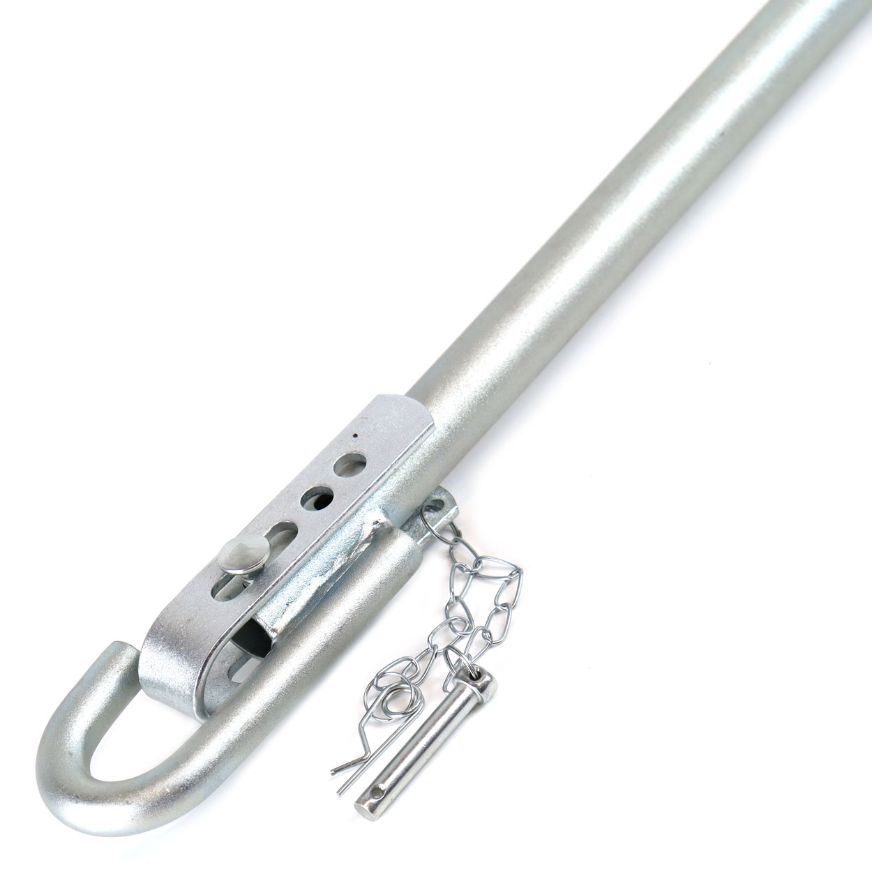 Metāla piekabes āķis 2T 180cm AMIO-02476 Metāla piekabes āķis 2T 180cm AMIO-02476 - Image 3