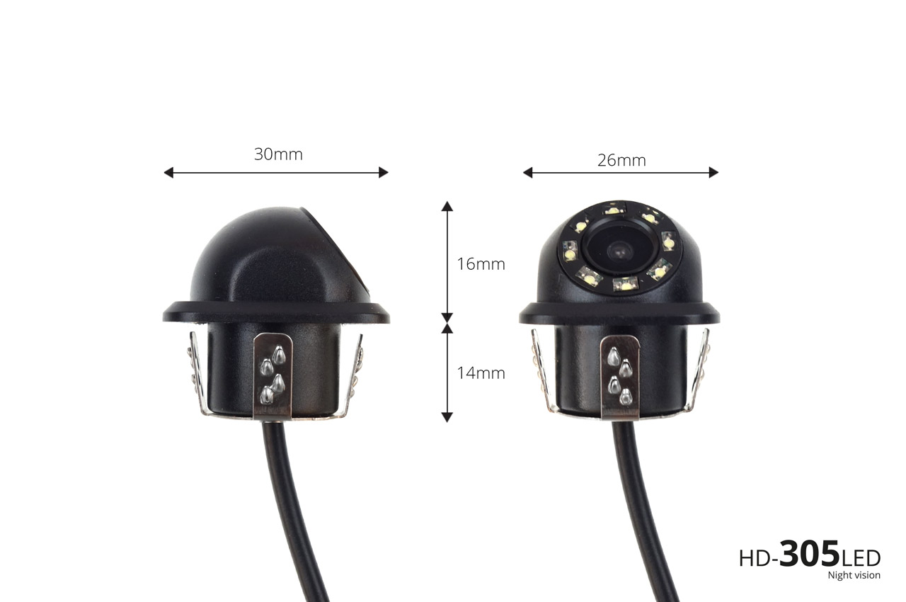 Parkošanās palīgsistēma 4,3 TFT02 FLIP-UP CAM-305 LED ZELTA melna 18mm AMIO-02697 Parkošanās palīgsistēma 4,3 TFT02 FLIP-UP CAM-305 LED ZELTA melna 18mm AMIO-02697 - Image 9