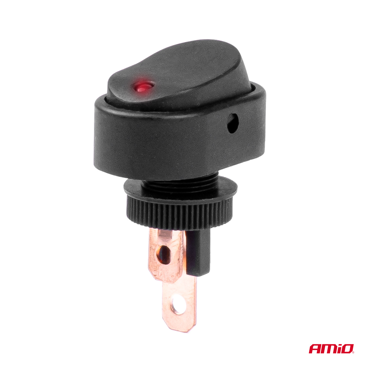 Elipsveida slēdzis ar sarkanu gaismu 12/24V max30A IESLĒGTS/IZSLĒGTS AMIO-03089 Elipsveida slēdzis ar sarkanu gaismu 12/24V max30A IESLĒGTS/IZSLĒGTS AMIO-03089 - Image 2