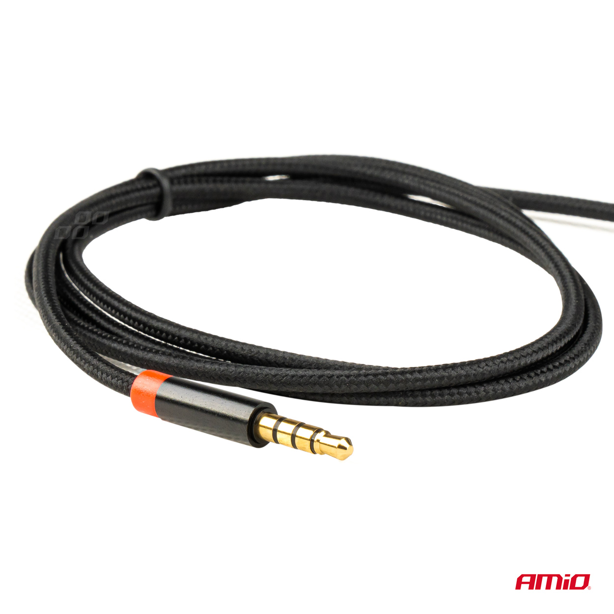 AUX kabelis mini ligzda-ligzda 3,5 mm 100 cm AMIO-03269 AUX kabelis mini ligzda-ligzda 3,5 mm 100 cm AMIO-03269 - Image 4