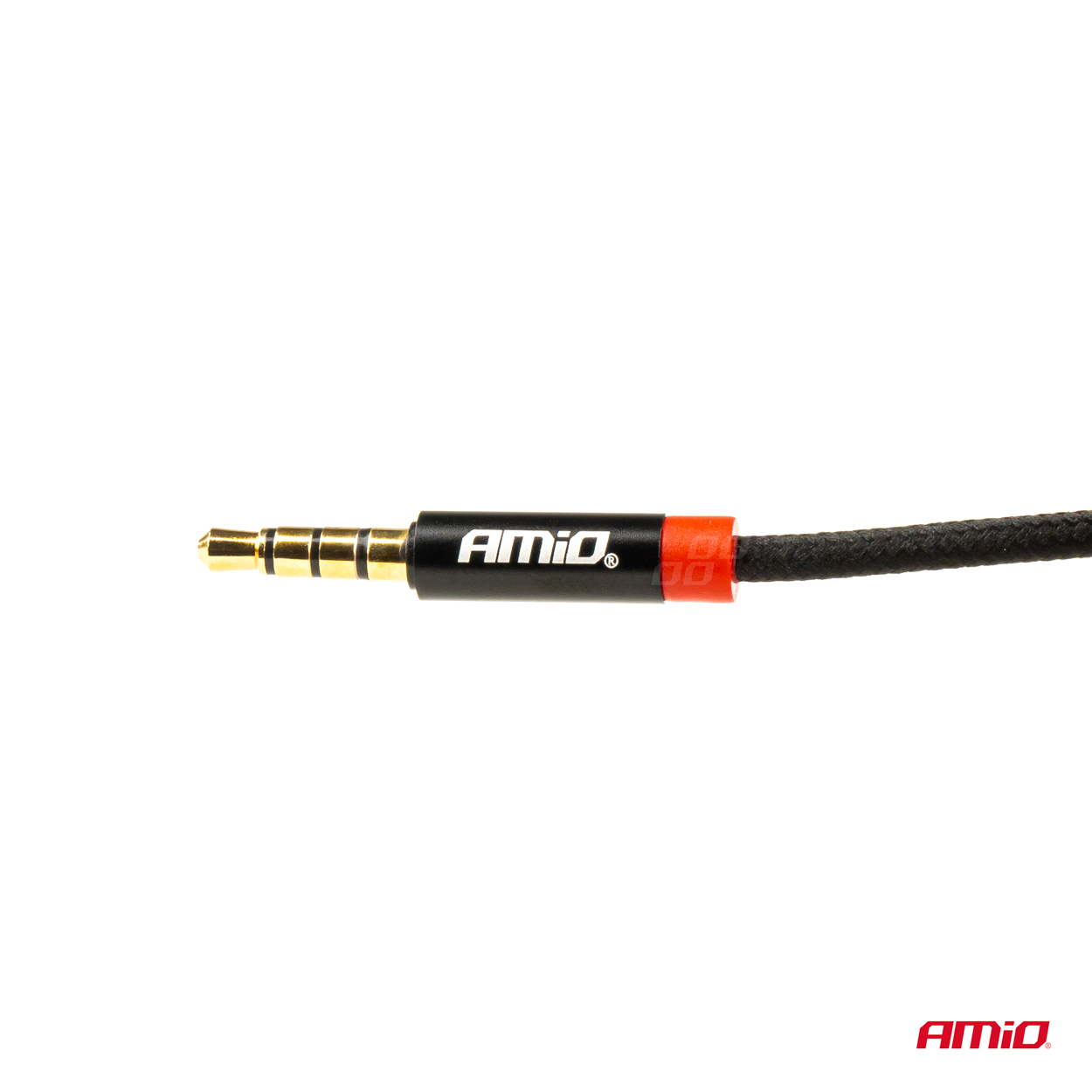 AUX kabelis mini ligzda-jack 3,5mm 200cm AMIO-03270 AUX kabelis mini ligzda-jack 3,5mm 200cm AMIO-03270 - Image 3