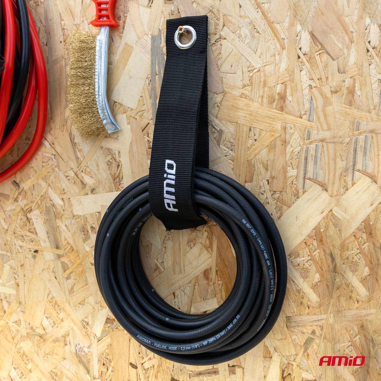 Velcro siksnas turētājs 50x630mm AMIO-03284 Velcro siksnas turētājs 50x630mm AMIO-03284 - Image 3
