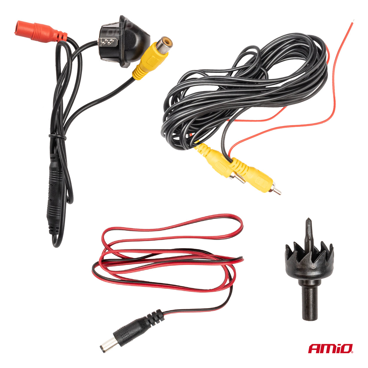 Atpakaļskata kamera HD-305 IR 12v 720p AMIO-03527 Atpakaļskata kamera HD-305 IR 12v 720p AMIO-03527 - Image 2