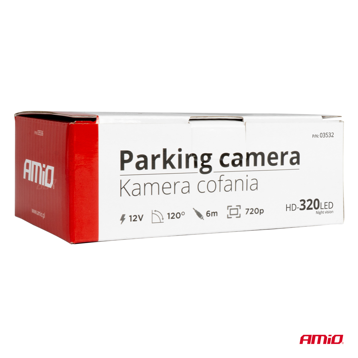 Atpakaļskata kamera HD-320 LED 12v 720p AMIO-03532 Atpakaļskata kamera HD-320 LED 12v 720p AMIO-03532 - Image 7