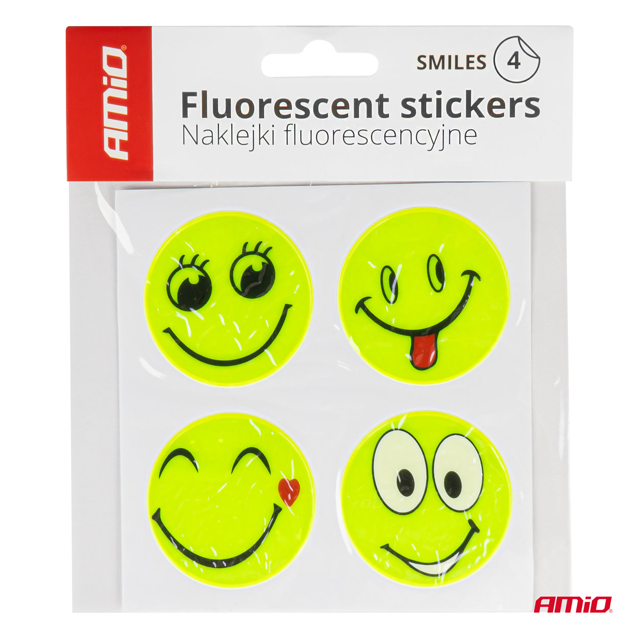 Fluorescējošo uzlīmju komplekts SMILE AMIO-03941 Fluorescējošo uzlīmju komplekts SMILE AMIO-03941 - Image 3