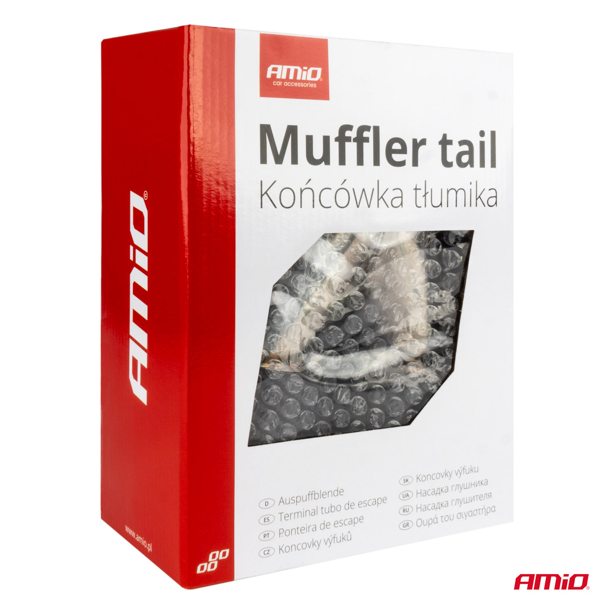 Izplūdes trokšņa slāpētāja uzgalis no nerūsējošā tērauda, oglekļa šķiedras, AMIO-04069 Izplūdes trokšņa slāpētāja uzgalis no nerūsējošā tērauda, oglekļa šķiedras, AMIO-04069 - Image 4