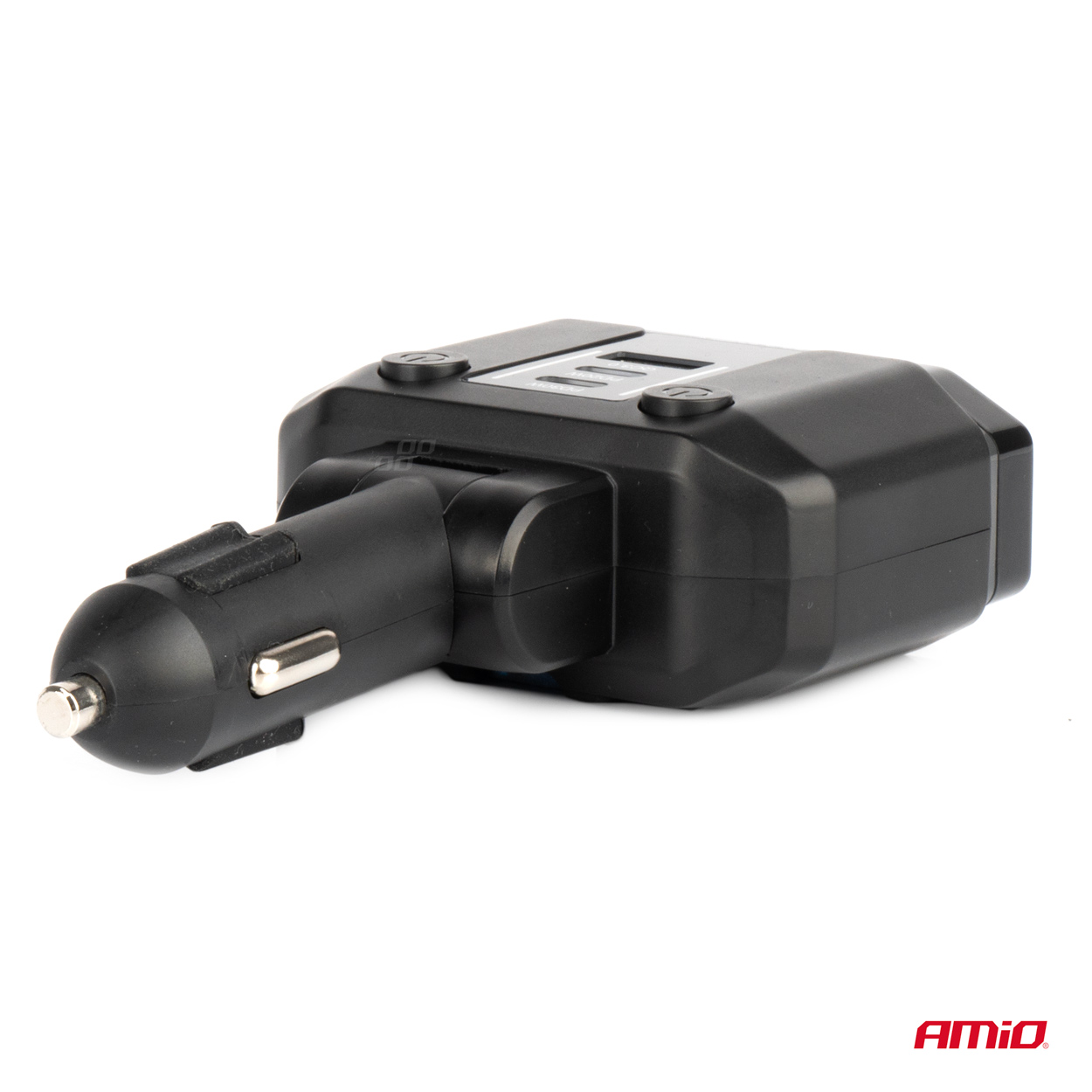 Dubultā pagarinātāja kontaktligzda PD30W PD20W QC3.0 12/24V max 200W AMIO-04174 Dubultā pagarinātāja kontaktligzda PD30W PD20W QC3.0 12/24V max 200W AMIO-04174 - Image 3