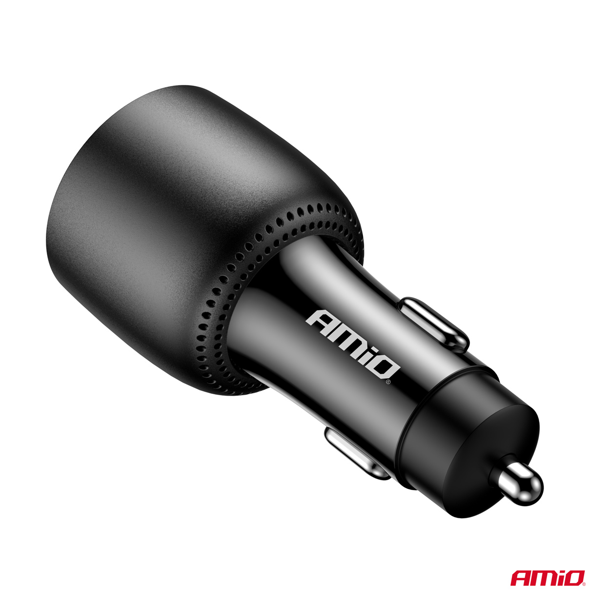 Automašīnas lādētājs 2x USB C porti + USB A ports 12/24V 100W AMIO-04371 Automašīnas lādētājs 2x USB C porti + USB A ports 12/24V 100W AMIO-04371 - Image 5