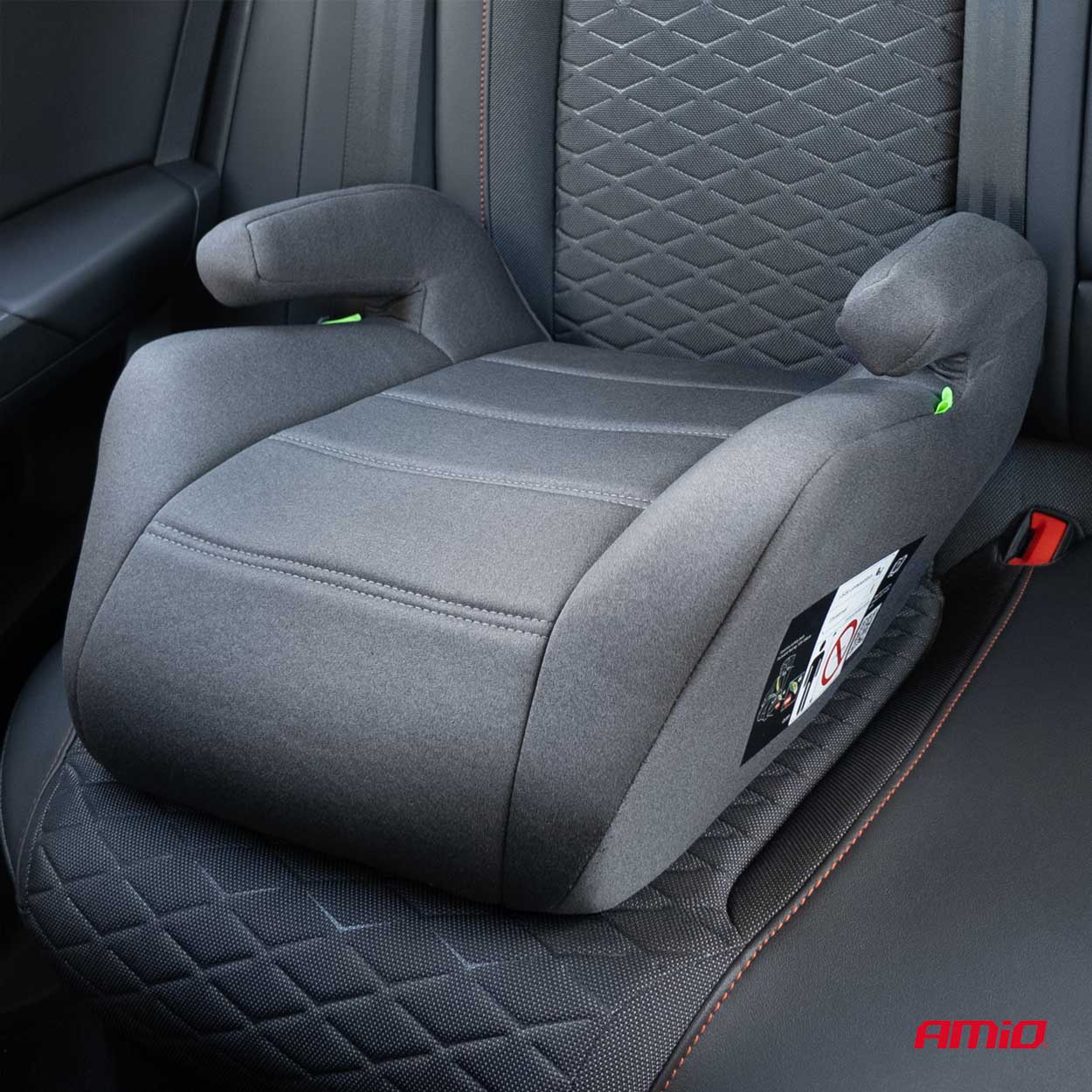 Autokrēsliņa pacēlājs ECE R129 I-Size 125-150cm AMIO-04661 Autokrēsliņa pacēlājs ECE R129 I-Size 125-150cm AMIO-04661 - Image 2