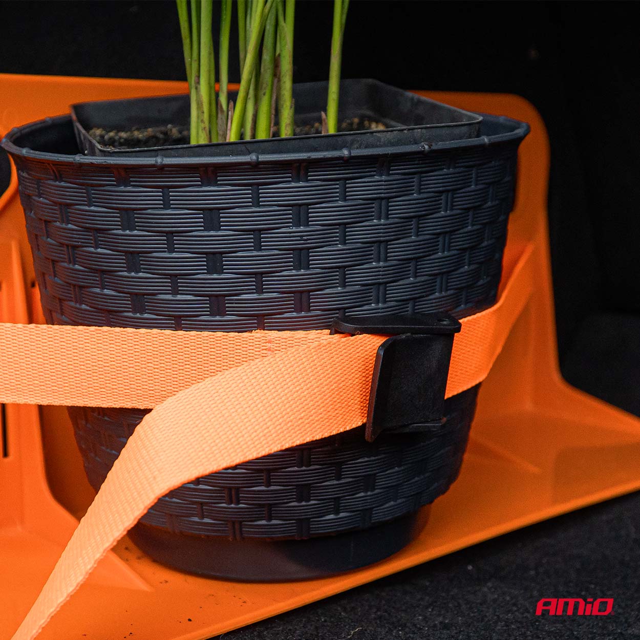 Automašīnas bagāžnieka turētājs 46x19x14cm AMIO-04769 Automašīnas bagāžnieka turētājs 46x19x14cm AMIO-04769 - Image 3