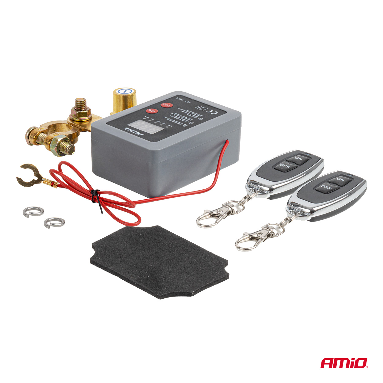 Tālvadības akumulatora atvienošanas slēdzis 12V 240A (BATT) AMIO-04832 Tālvadības akumulatora atvienošanas slēdzis 12V 240A (BATT) AMIO-04832 - Image 2