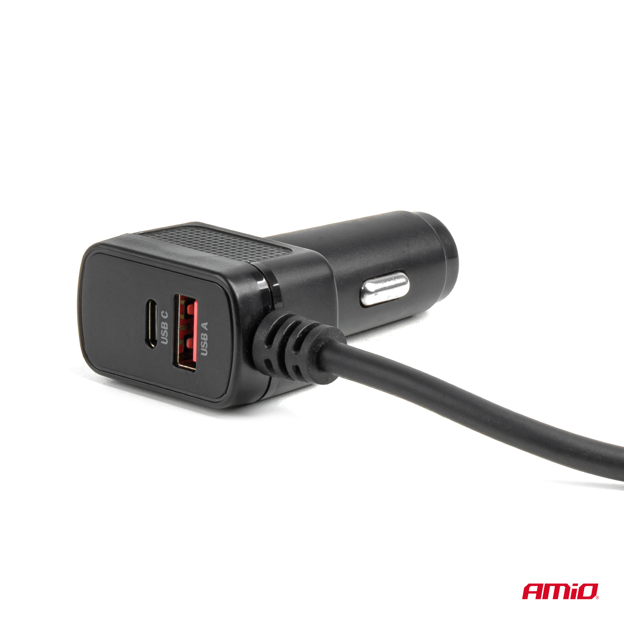 Pagarinātāja kontaktligzda ar lādētāju 4xUSB-A QC3.0 PD 3.0 180 W AMIO-04835 Pagarinātāja kontaktligzda ar lādētāju 4xUSB-A QC3.0 PD 3.0 180 W AMIO-04835 - Image 8
