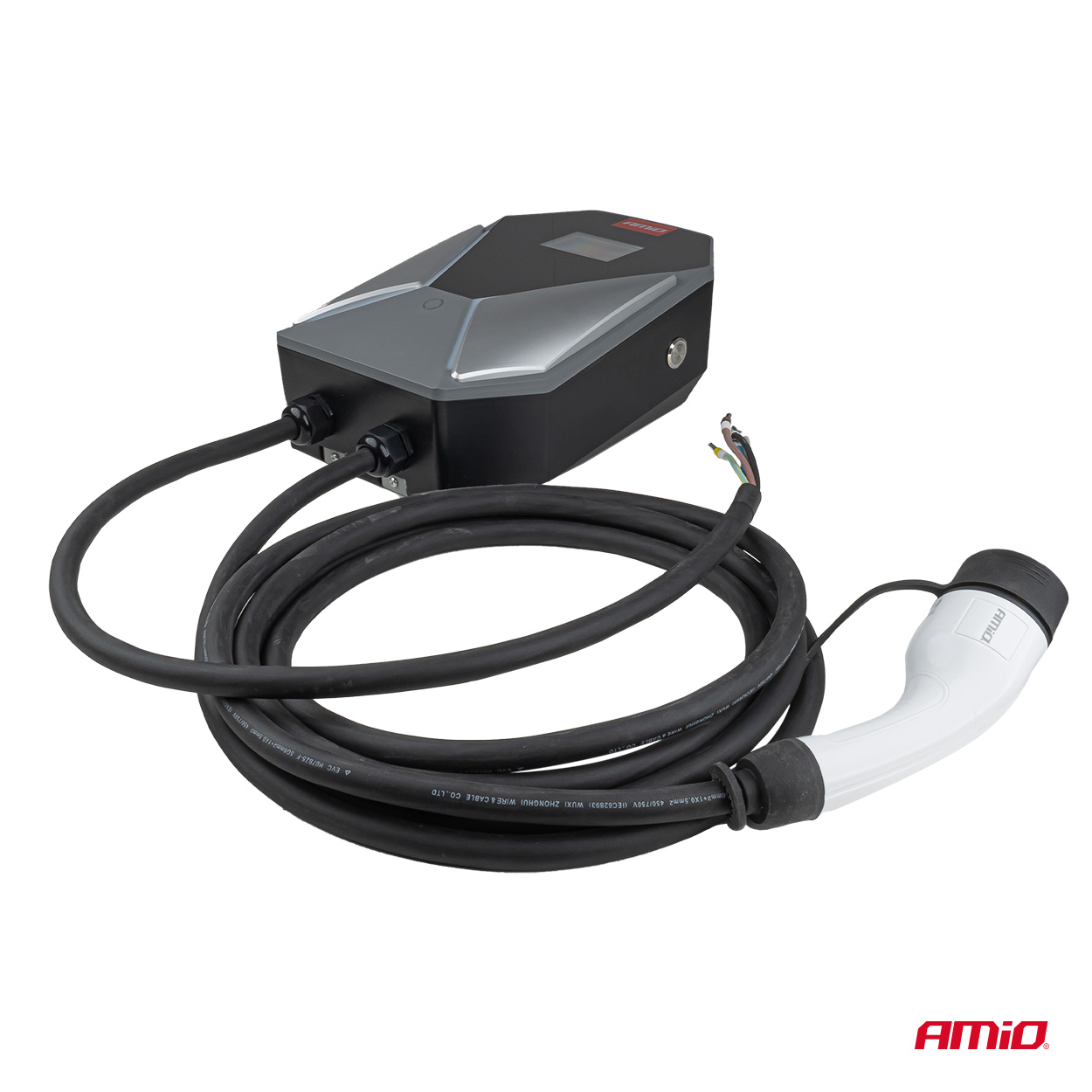 Sienas elektroauto lādētājs trīsfāžu 11kW 16A 400V AMIO-04842 Sienas elektroauto lādētājs trīsfāžu 11kW 16A 400V AMIO-04842 - Image 6
