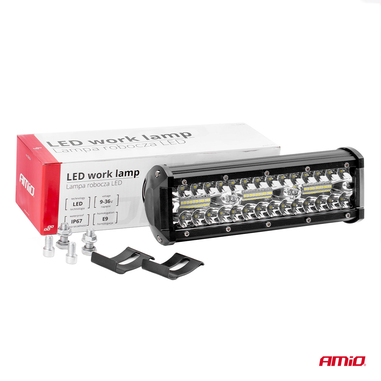 Darba LED gaismas josla AWL20 60LED COMBO 9-36V AMIO-02434 Darba LED gaismas josla AWL20 60LED COMBO 9-36V AMIO-02434 - Image 11