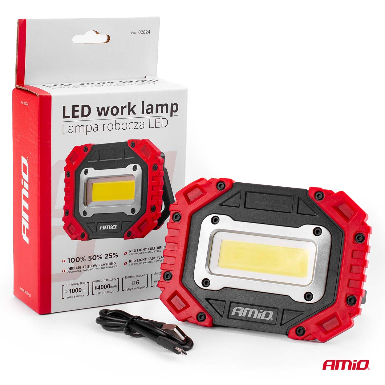 LED darba lampa WT14 AMIO-02824 LED darba lampa WT14 AMIO-02824 - Image 12