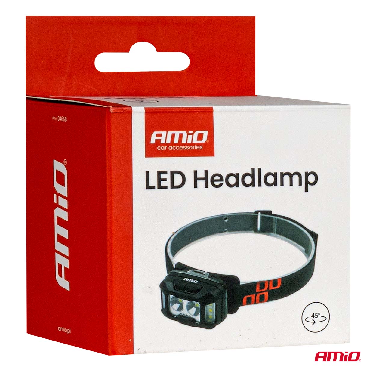 LED galvas lukturis 2xXPG+10SMD 1800mAh ĪPAŠI SPILGS (BATT) AMIO-04668 LED galvas lukturis 2xXPG+10SMD 1800mAh ĪPAŠI SPILGS (BATT) AMIO-04668 - Image 12