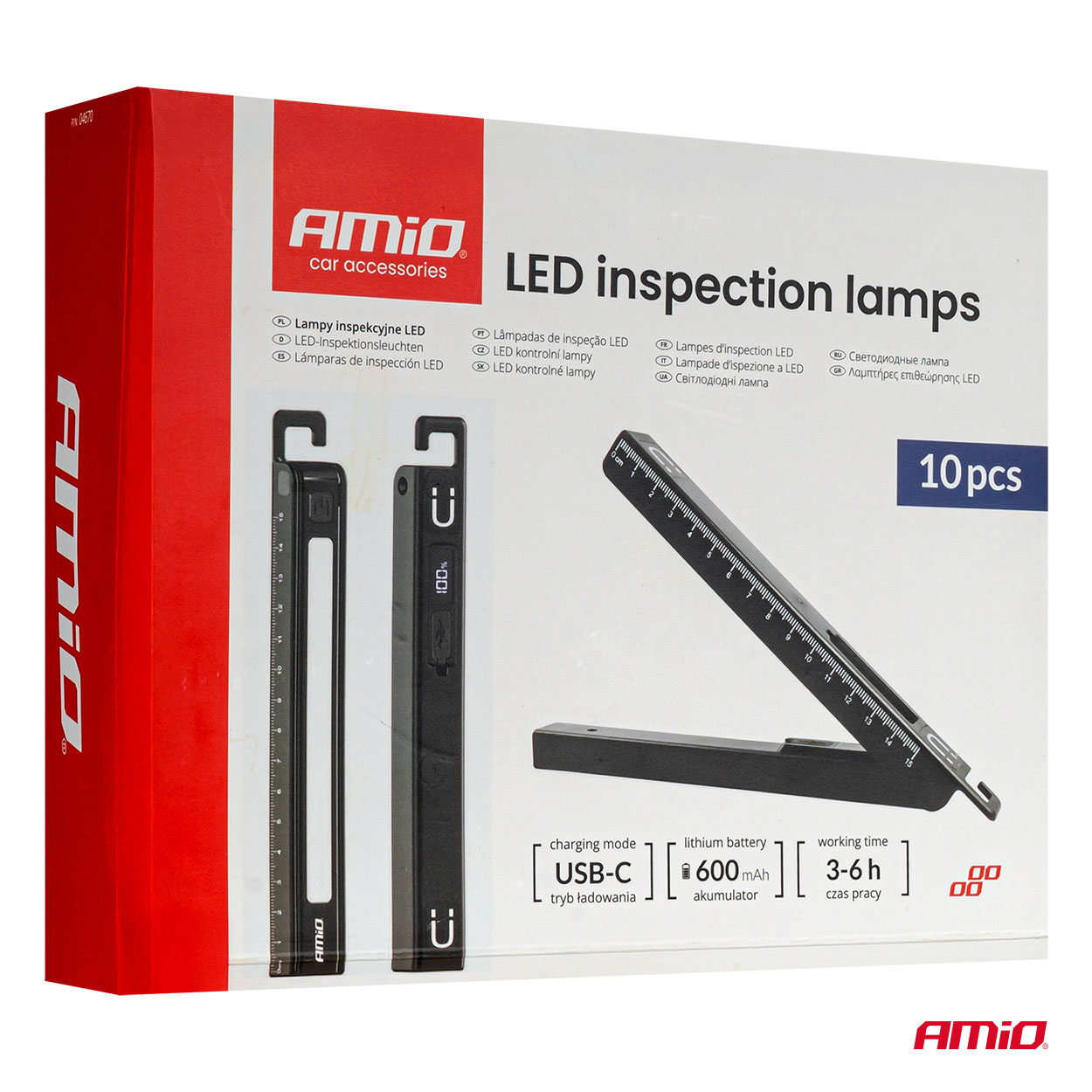 LED pārbaudes lampas 10 gab. AMIO-04670 LED pārbaudes lampas 10 gab. AMIO-04670 - Image 12