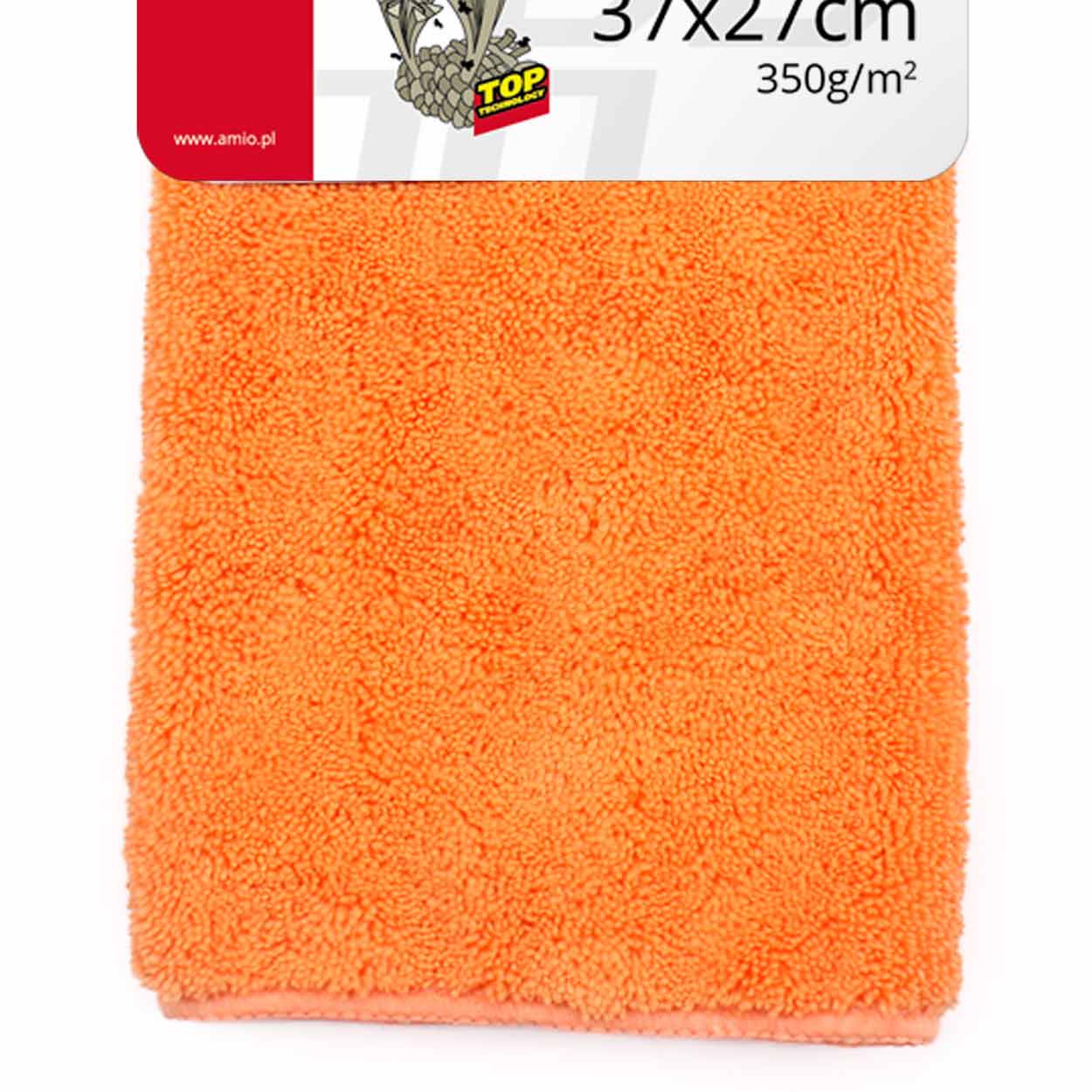 Mikrošķiedras pulēšanas lupatiņa 37x27cm 350g/m2 AMIO-01047 Mikrošķiedras pulēšanas lupatiņa 37x27cm 350g/m2 AMIO-01047 - Image 2