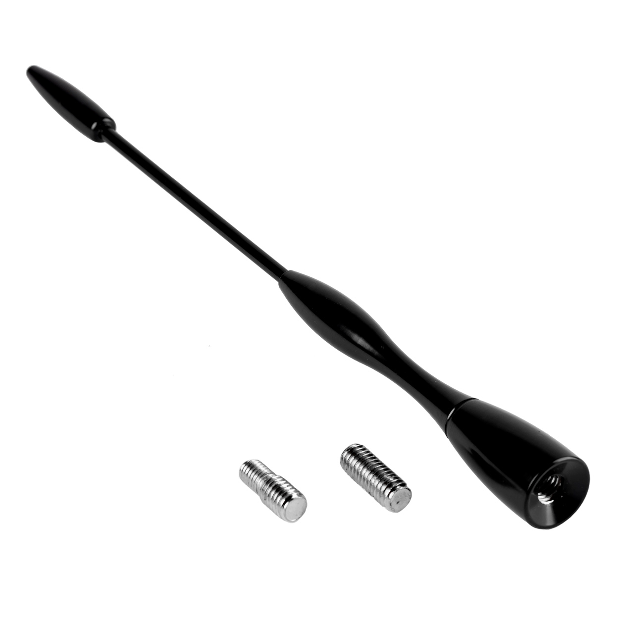 Automašīnas antenas alumīnija masts 16 cm 5/6 mm adapteris ANTM04 AMIO-01052 Automašīnas antenas alumīnija masts 16 cm 5/6 mm adapteris ANTM04 AMIO-01052 - Image 2