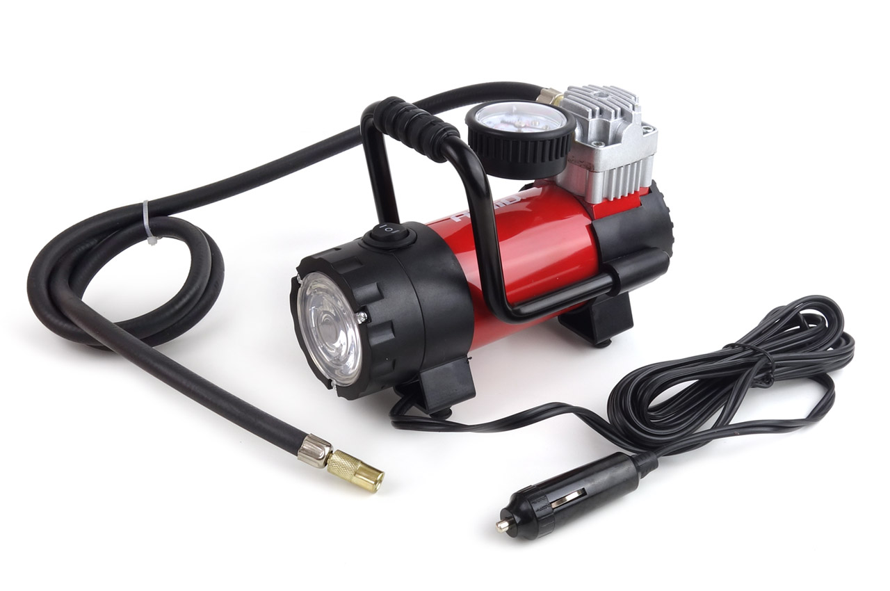 Automašīnas gaisa kompresors 12V HQ LED ACOMP-06 AMIO-02180 Automašīnas gaisa kompresors 12V HQ LED ACOMP-06 AMIO-02180 - Image 2