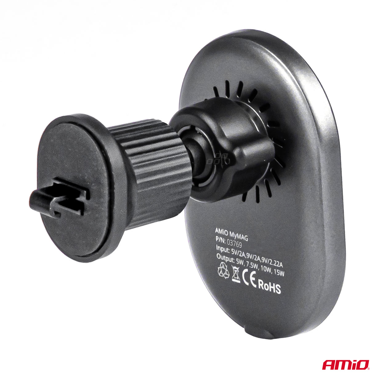 Magnētiskais telefona turētājs My Mag 15W AMIO-03769 Magnētiskais telefona turētājs My Mag 15W AMIO-03769 - Image 2