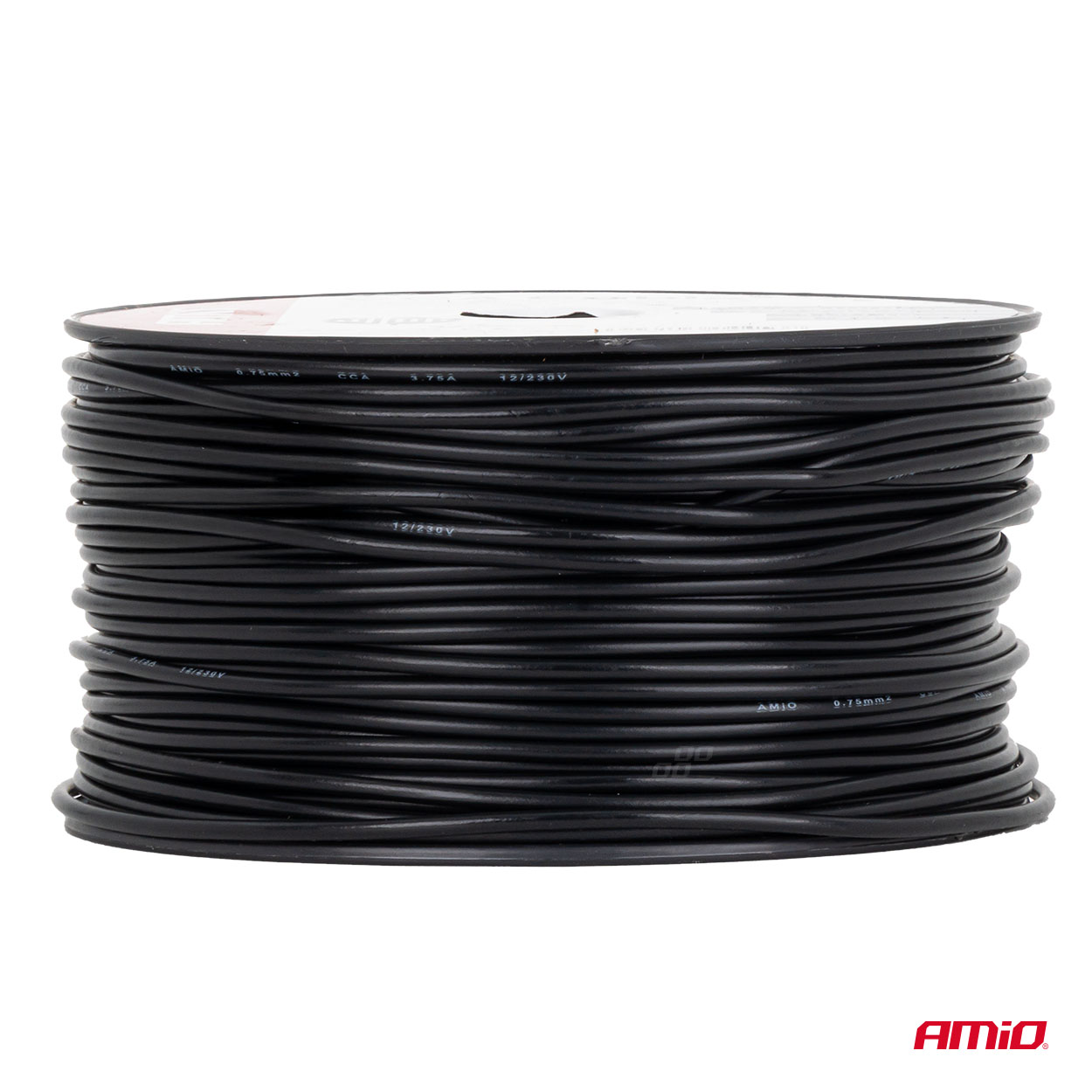 CCA kabelis 1x0.75mm2 100m 3.75A 12/230V AMIO-04453 CCA kabelis 1x0.75mm2 100m 3.75A 12/230V AMIO-04453 - Image 2
