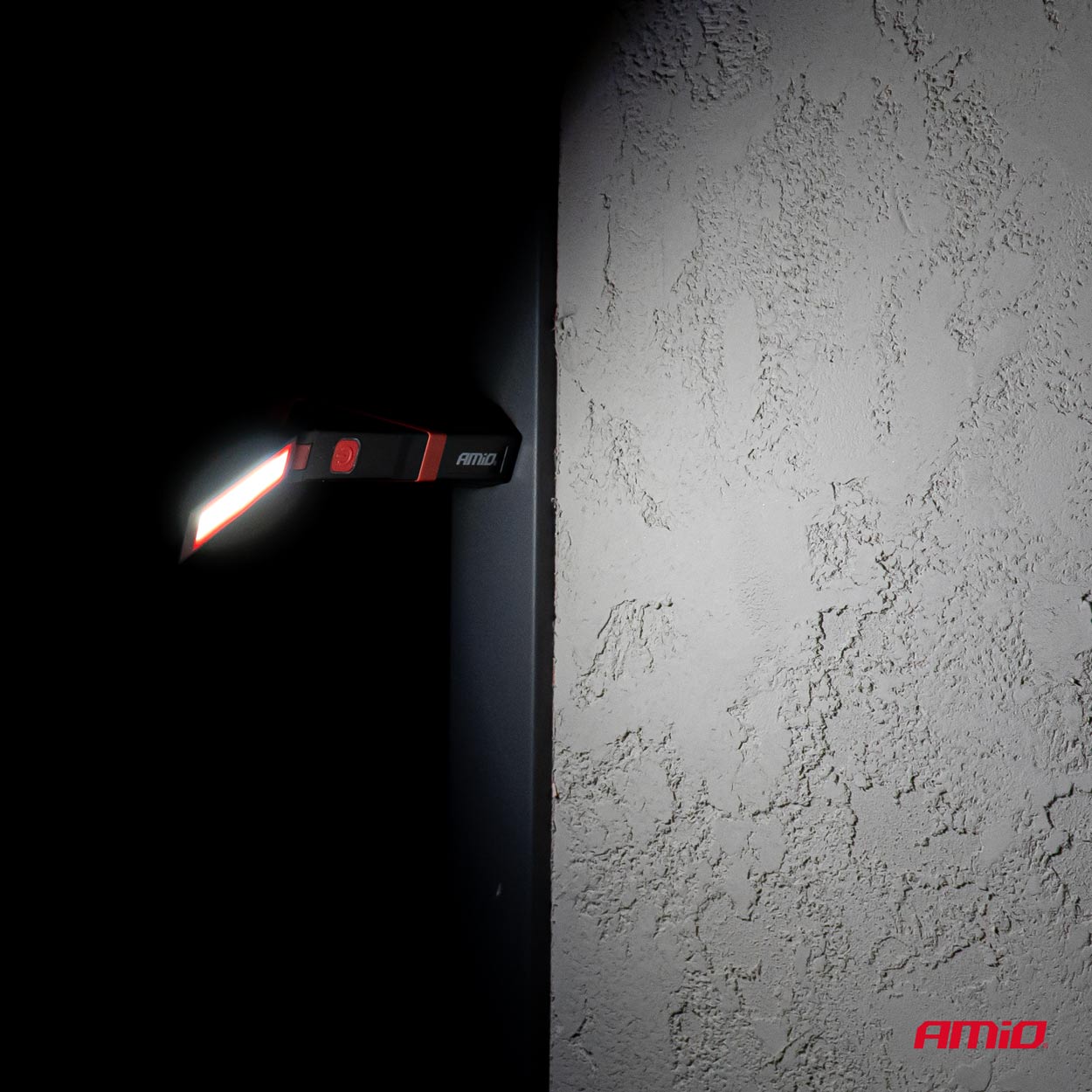 LED pārbaudes lampa 5 W COB, 2600 mAh AMIO-04504 LED pārbaudes lampa 5 W COB, 2600 mAh AMIO-04504 - Image 2