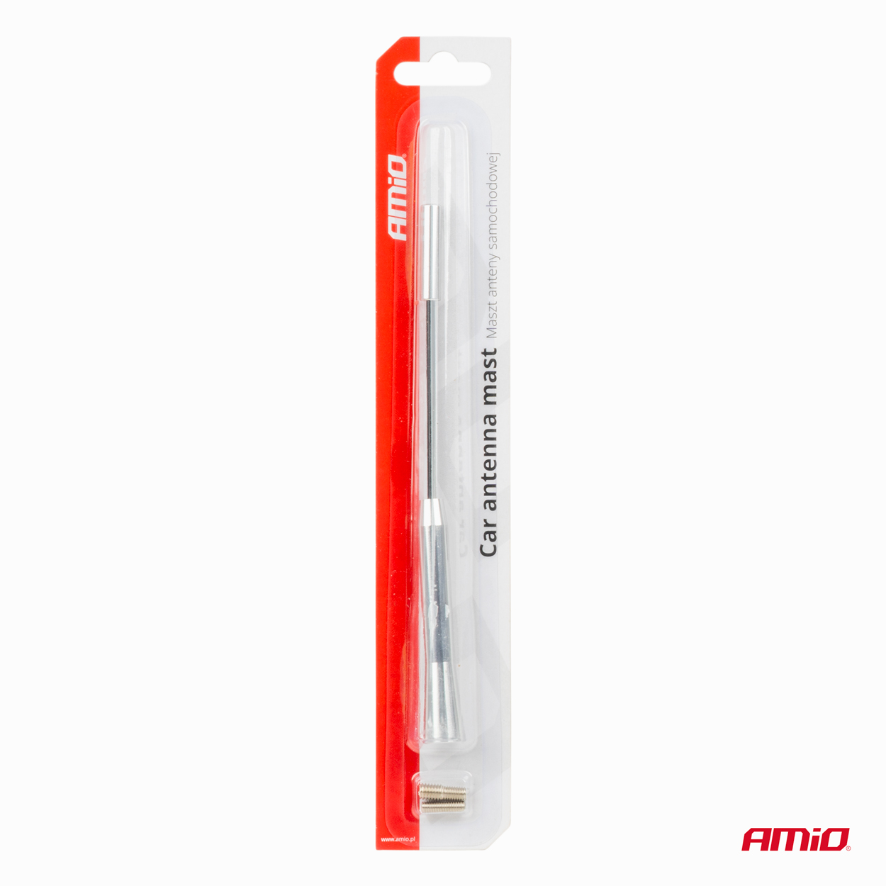Automašīnas antenas masts 20 cm 5/6 mm adapteris ANTM05 AMIO-01294 Automašīnas antenas masts 20 cm 5/6 mm adapteris ANTM05 AMIO-01294 - Image 3