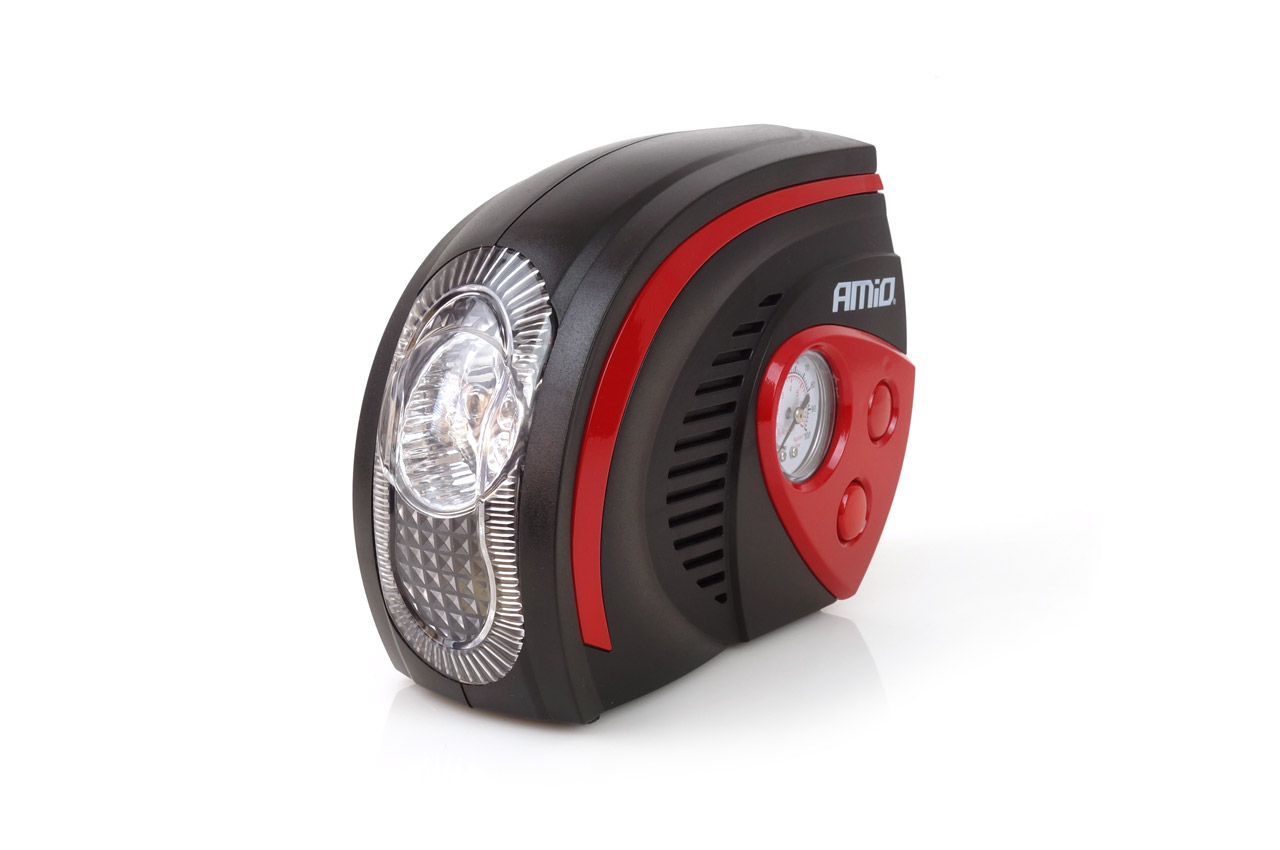 Automašīnas gaisa kompresors 12V LED ACOMP-08 AMIO-02182 Automašīnas gaisa kompresors 12V LED ACOMP-08 AMIO-02182 - Image 3