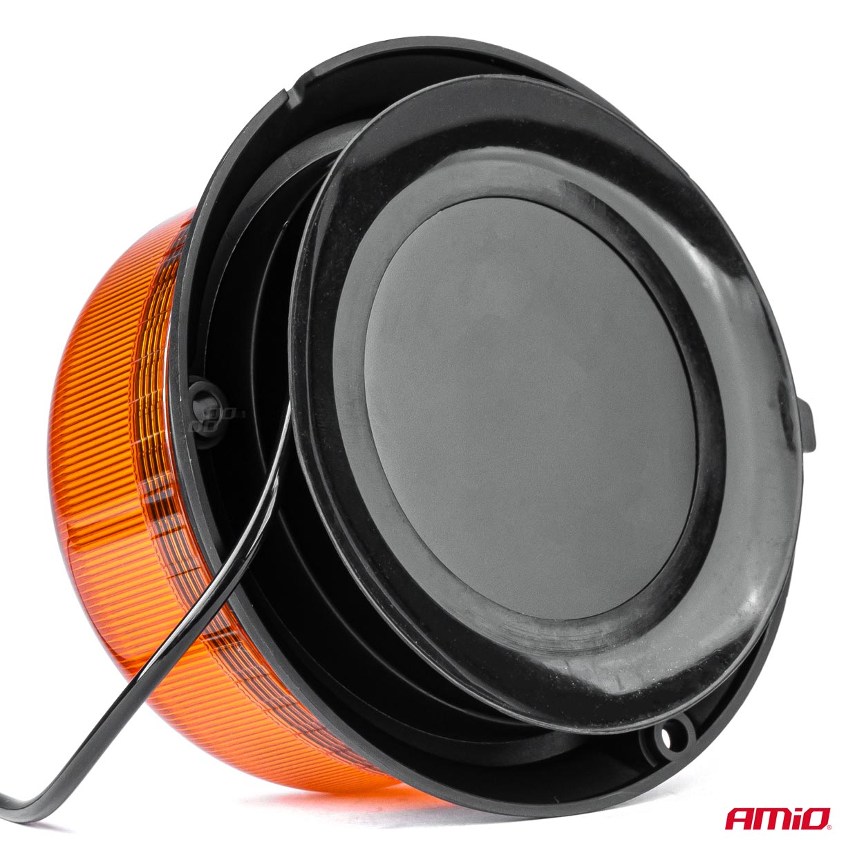 LED brīdinājuma lampa W03M magnētiska R65 R10 36LED 12/24V IP56 AMIO-02295 LED brīdinājuma lampa W03M magnētiska R65 R10 36LED 12/24V IP56 AMIO-02295 - Image 3