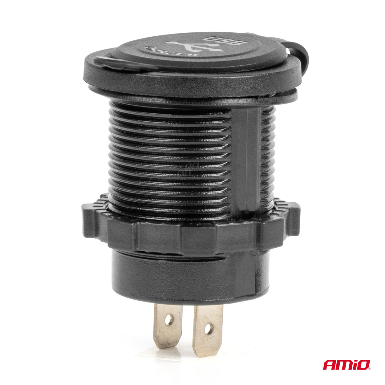 Ūdensizturīgs telefona lādētājs 2xUSB 12/24V MOD-04 AMIO-02854 Ūdensizturīgs telefona lādētājs 2xUSB 12/24V MOD-04 AMIO-02854 - Image 3