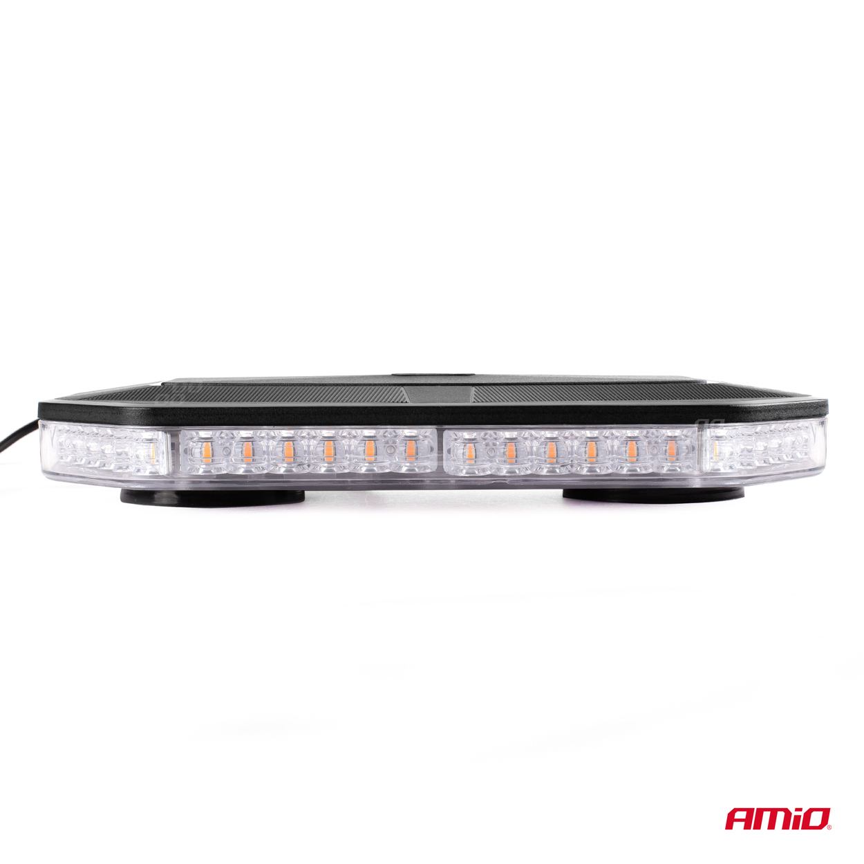 Augstas intensitātes magnētiskais stiprinājums MINI gaismas josla WLB78 293x171mm R65 R10 48LED 12/24V IP56 AMIO-02920 Augstas intensitātes magnētiskais stiprinājums MINI gaismas josla WLB78 293x171mm R65 R10 48LED 12/24V IP56 AMIO-02920 - Image 3