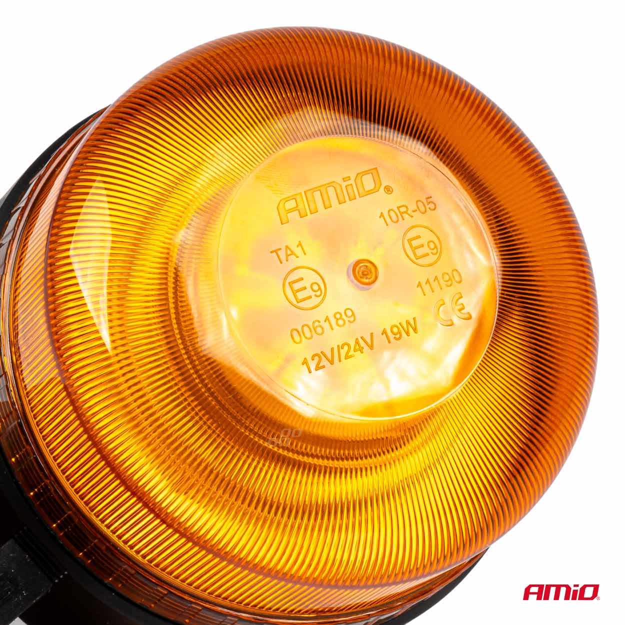 Bezvadu LED brīdinājuma lampa ar tālvadības pulti R65 R10 12/24V AMIO-03932 Bezvadu LED brīdinājuma lampa ar tālvadības pulti R65 R10 12/24V AMIO-03932 - Image 3