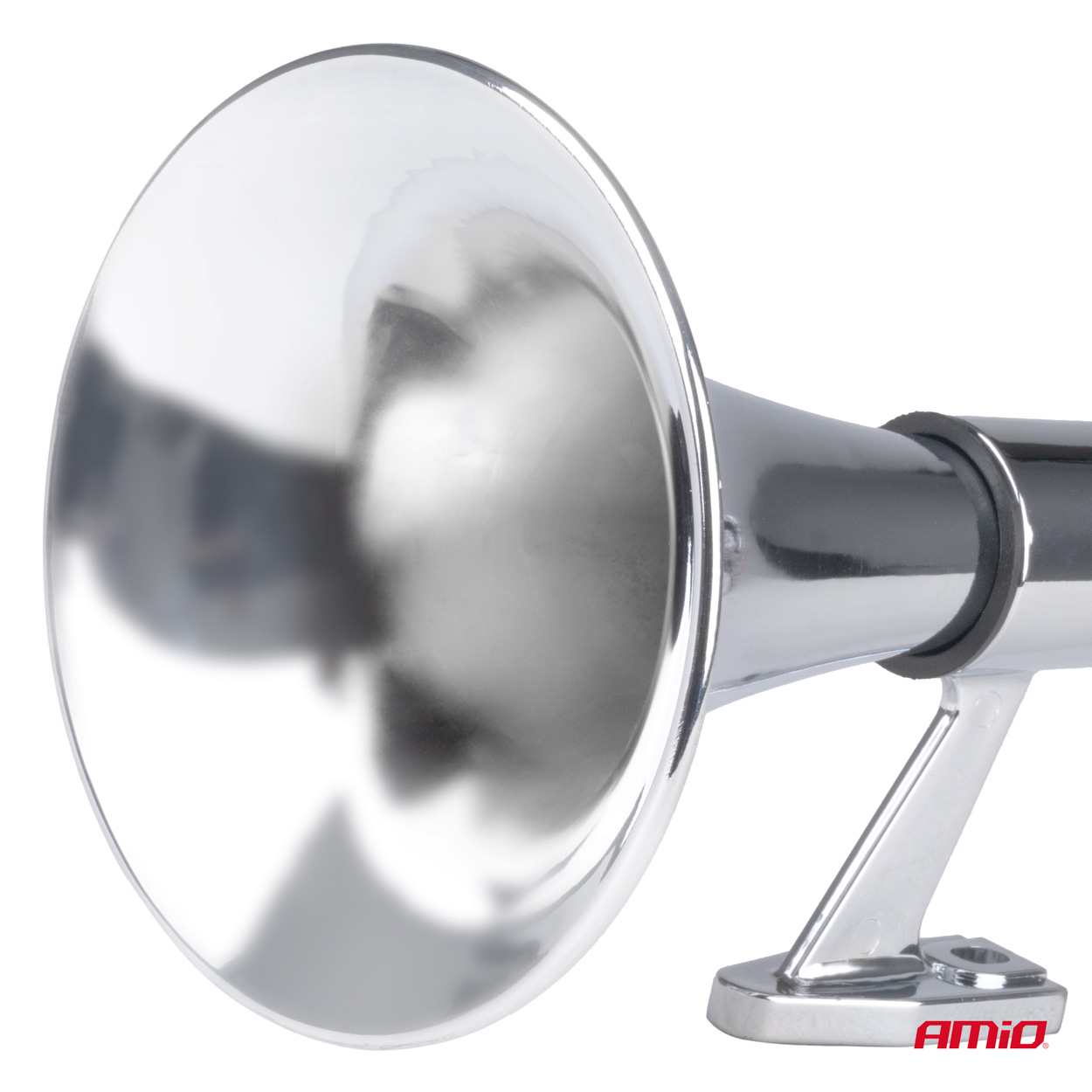 Skaņas signāls taurei, hroms, 640 mm, 12V, 24V, AMIO-04076 Skaņas signāls taurei, hroms, 640 mm, 12V, 24V, AMIO-04076 - Image 3