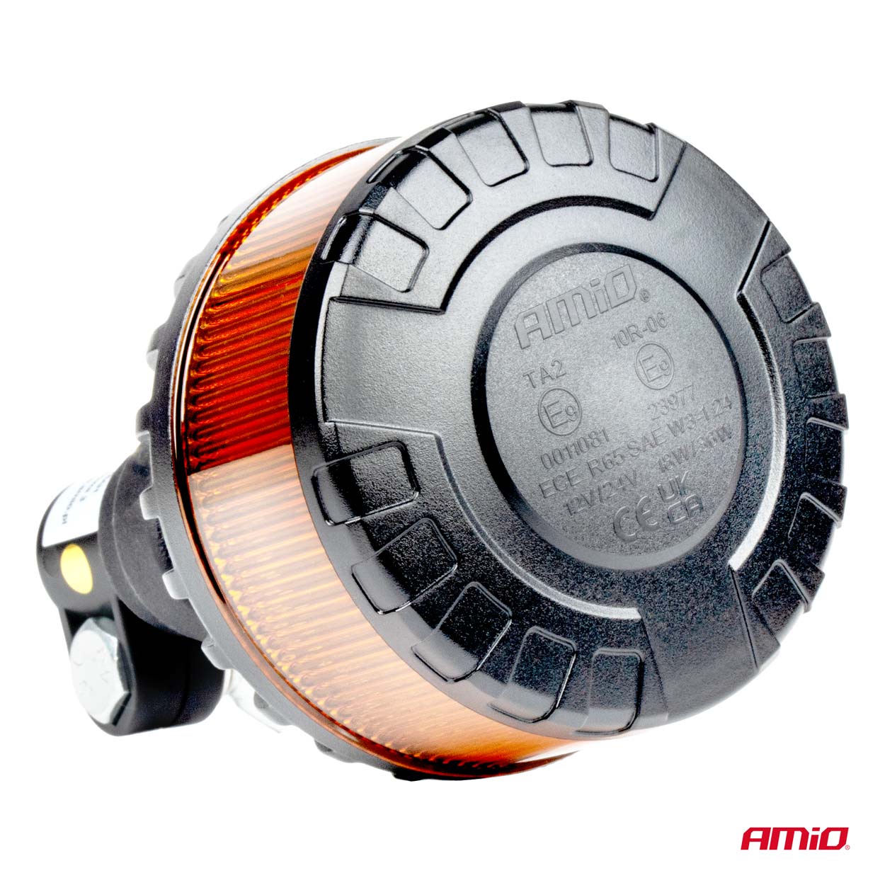 LED brīdinājuma lampa, īpaši izturīga W28P 12V 24V AMIO-04104 LED brīdinājuma lampa, īpaši izturīga W28P 12V 24V AMIO-04104 - Image 3