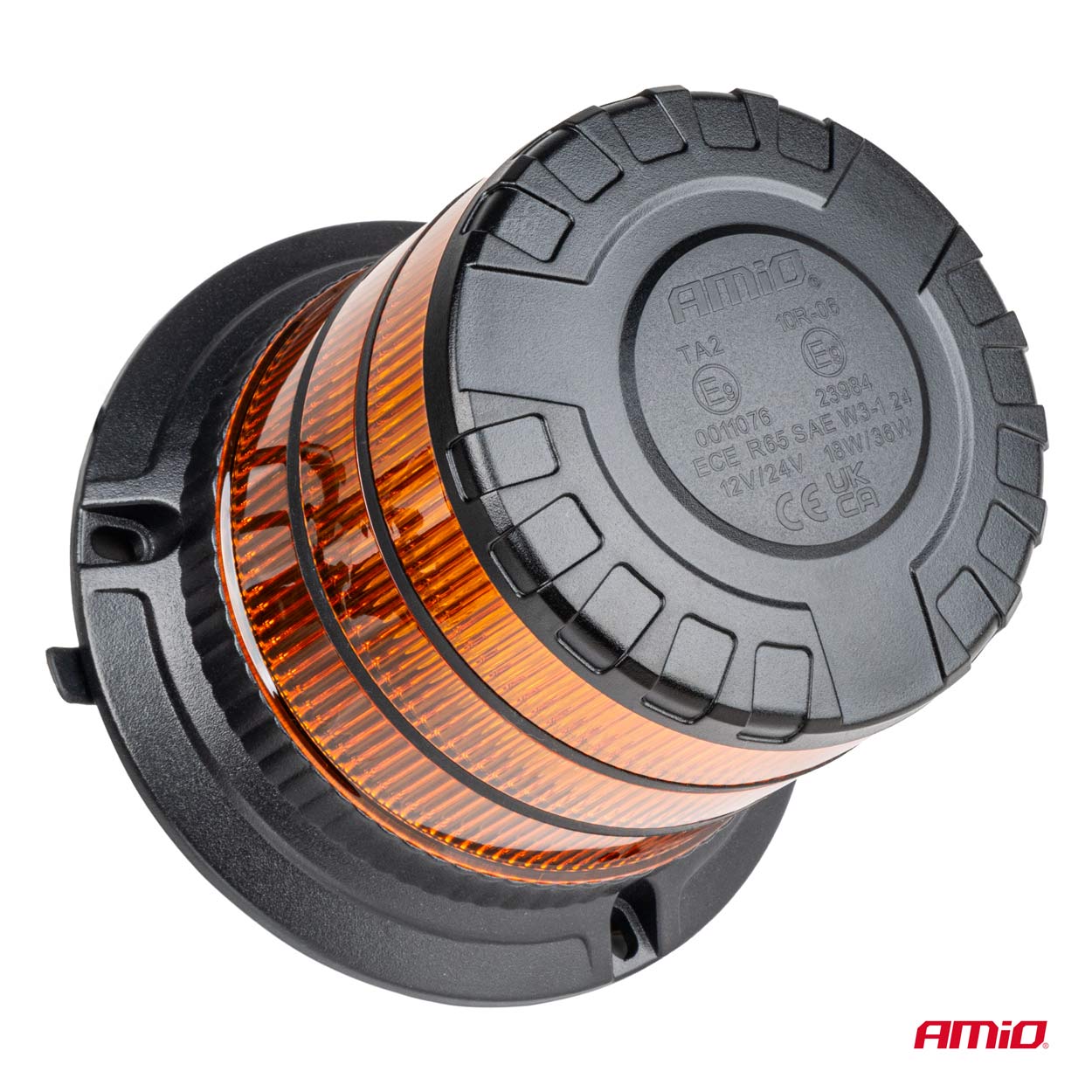 LED brīdinājuma lampa, īpaši izturīga W30M 12V 24V AMIO-04111 LED brīdinājuma lampa, īpaši izturīga W30M 12V 24V AMIO-04111 - Image 3