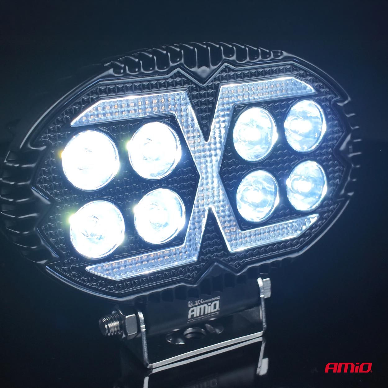 Darba lampa AWL78 45W 6500K 2400lm 9-36V AMiO-04422 Darba lampa AWL78 45W 6500K 2400lm 9-36V AMiO-04422 - Image 3